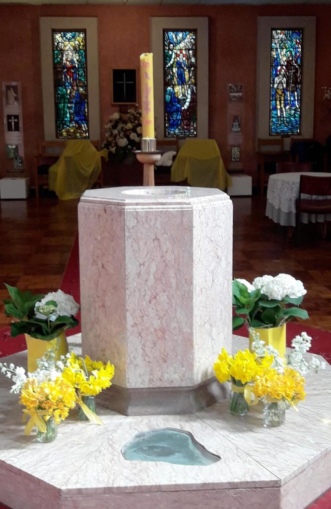 Waiapu Cathedral Font 1st day of Spring